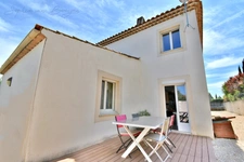 Maison à vendre 7 pièces à 20mn au sud d'AIX EN PROVENCE (13), 170 m2 sur 1 200 m2, vue Sainte Victoire, piscine