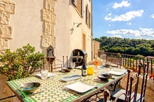 Ancienne bergerie à vendre 5 pièces à 25mn au nord d'AIX EN PROVENCE (13), 100 m2, terrasse et vue panoramique