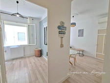 Renovated apartment for sale in Marseille 7th arrondissement (13), 3 rooms, 40 m², 50 m from the Catalans beach