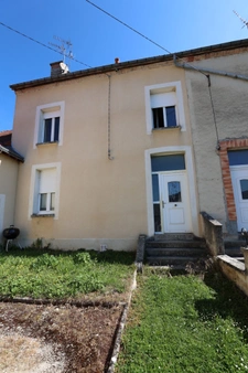 Maison à vendre 6 pièces  avec jardin 3 chambres + bureau TAUXIERES MUTRY (51)