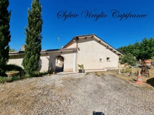 Maison de plain-pied - 5 pièces - 3 chambres - SAINT PIERRE D'EYRAUD (24) - Terrain 35251 m²