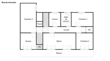 Maison 6 pièces avec jardin proche centre-ville