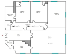 Appartement familial en étage élevé