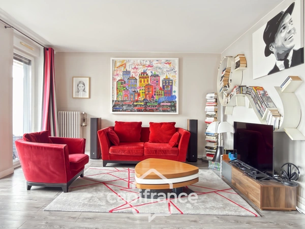 Appartement spacieux avec cave & parking