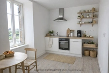 Maison en pierre rénovée – Vue campagne – Ruffiac (56)