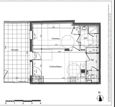 Appartement Neuf à vendre 2 pièces SAINT GREGOIRE (35)