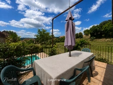  Gagnac-sur-Cère – Grange restaurée avec piscine et vue sur la campagne
