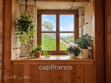  CORRÈZE – PROPRIÉTÉ SUR 6 HECTARES, SOURCE, FORET AVEC MAISON PRINCIPALE ET 4 GÎTES – VALLÉE DE LA DORDOGNE
