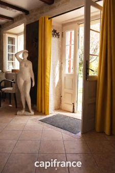 Charmante maison de campagne avec jardin et garage