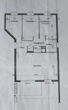 Dpt Rhône (69) VIAGER OCCUPE à Brignais, appartement 67 m² 