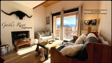 FONT ROMEU (66) 3-room chalet - 2 sides with fireplace - Garage - Terrace with unobstructed view