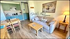 FONT-ROMEU (66120) – GAËLLE RUAT CAPIFRANCE – RENOVATED 1-BEDROOM APARTMENT – TOP FLOOR – BALCONY – PRIVATE GARAGE – SWIMMING POOL – GYM – UNOBSTRUCTED VIEW