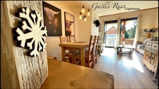 FONT ROMEU (66) 3-room chalet - 2 sides with fireplace - Garage - Terrace with unobstructed view