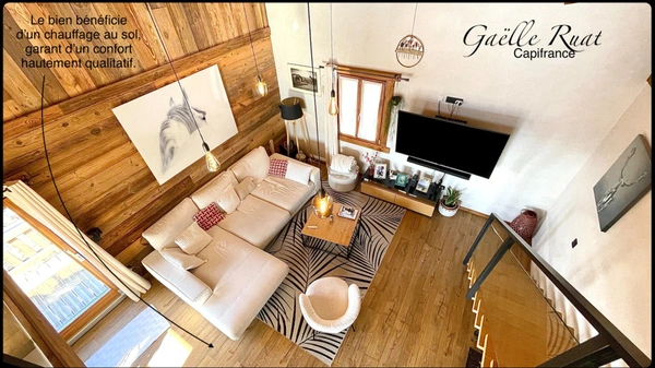 Font-Romeu (66) – Appartement T4 mezzanine de prestige avec vue panoramique dernier étage.
