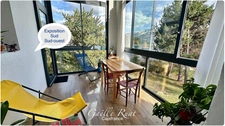 CHALET 3 FACES – VUE MONTAGNE – TERRAIN 800 m² – 66210 BOLQUÈRE – GRAND GARAGE