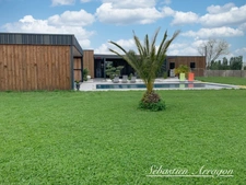 Contemporary architect-designed property with swimming pool – Art of living in Lot-et-Garonne- GRANGES SUR LOT (47)