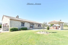 Propriete en pierre à vendre 8 pièces CANCON (47)