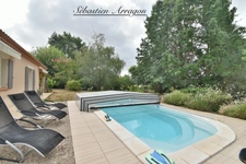Entre Villeneuve-sur-Lot (47) et Saint-Sylvestre-sur-Lot – Belle maison de plain-pied avec piscine sur 3 800 m²