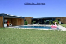 Contemporary architect-designed property with swimming pool – Art of living in Lot-et-Garonne- GRANGES SUR LOT (47)