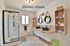 Villa contemporaine 250 m² – 5 chambres – 3 hectares – piscine 18 m – Villeneuve-sur-Lot (47)