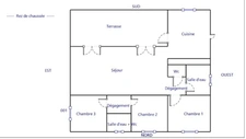 À vendre – Maison de plain-pied à Saint-Pierre (Martinique) – 85m² - 4 pièces