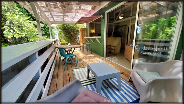 A louer - Case Pilote Fond Boucher - Maisonnette 2 pièces avec terrasse, piscine commune 