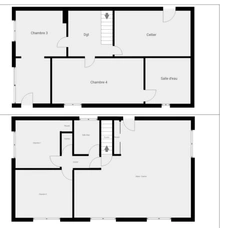 Maison Traditionnelle T5 de 124 m² – Terrain Paysager de 1215 m² + Piscine à Saint-Nicolas-de-la-Taille (76 170)