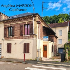 Maison de ville familiale T7 de 139 m² à Bolbec (5 à 6 chambres) avec cour et atelier