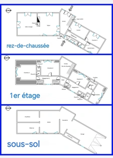 Opportunité, à 30 Minutes de la MER - MAISON D'ARCHITECTE T6 avec vie de plain-pied – 169 m² habitables + 110 m2 de sous sol 