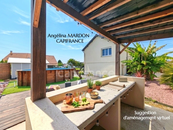 Maison Traditionnelle T5 de 124 m² – Terrain Paysager de 1215 m² + Piscine à Saint-Nicolas-de-la-Taille (76 170)