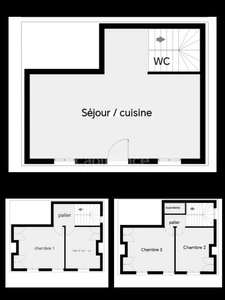 Authentique Maison T4 du XIXe siècle – Secteur Saint-Vincent au Havre de 107 m² + Cour Sud 40 m² et Échappée MER