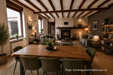 VERCHAIN-MAUGRÉ – CORPS DE FERME RÉNOVÉ – 178 m² – TERRAIN 1 382 m² – DÉPENDANCES & GRANGE