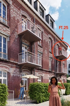À 100 M DE LA PLAGE – SUPERBE T3 NEUF DE 72 M² AVEC 2 BALCONS