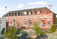 À 100 M DE LA PLAGE – SUPERBE T3 NEUF DE 72 M² AVEC 2 BALCONS