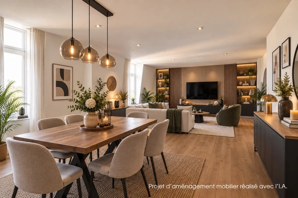 Appartement d'exception de 116 m² avec parking – Centre-ville de Cambrai