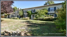 House for sale 10 rooms VILLENEUVE LA COMTESSE (17) on 4800 m² of land with outbuildings