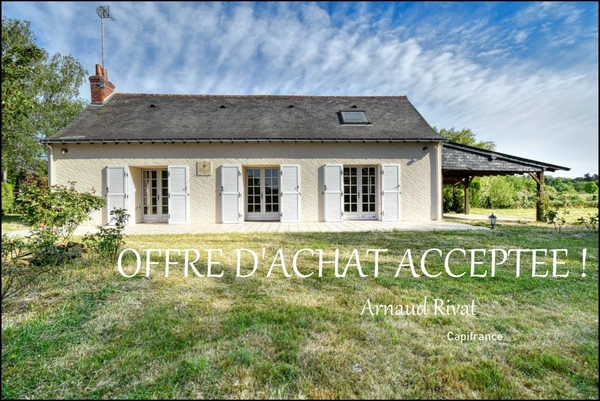 Maison à vendre 3 pièces LA CHAPELLE AUX NAUX (37)