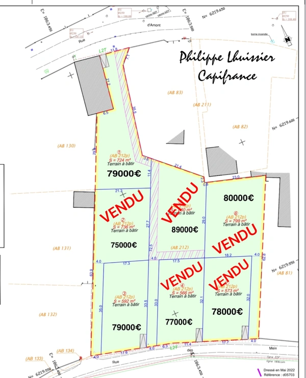 Dpt Côte d'Or (21), à vendre BESSEY LES CITEAUX terrain 