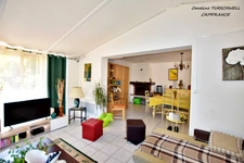 CAVALAIRE SUR MER (83) - PROPRIETE UNE MAISON DE 205 M² (EN 2 APPARTEMENTS) + T2 DE 33 M² - PISCINE AU SEL - TERRAIN DE 1500 M² CLOS ET PAYSAGE - 