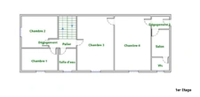 PONCÉ-SUR-LE-LOIR (72) - HOUSE FOR SALE - 4 BEDROOMS, INDEPENDENT SPACE, GARAGE AND OUTBUILDING - READY TO MOVE IN