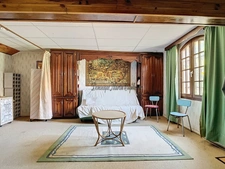 RUILLE SUR LOIR (72), House for sale 4 rooms 95m² - land 310m² - terrace - garden shed - banks of the Loir - Pontoon to renovate