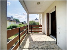 Dpt Sarthe (72), à vendre LA CHARTRE SUR LE LOIR maison P6 de 132,48 m² - Terrain de 629,00 m² - cave-balcon- terasse