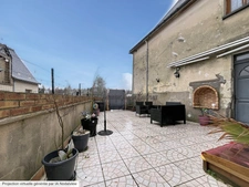  SAINT CHRISTOPHE SUR LE NAIS (37)Maison à vendre 126m²- 6 pièces- terrain 200m²-garage- terrasse 