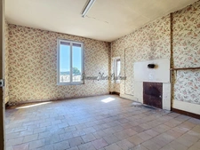  proche de LHOMME (Dpt 72),Maison à vendre 3 pièces - grenier-2 granges- 1 dépendance-1 atelier- 1 garage- terrain de 1910m²- puits