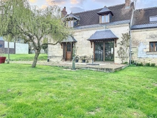Dpt LOIR ET CHER (41),à vendre à MONTROUVEAU, Fermette rénovée- P4 de 115m²- terrain de 2ha0930- dépendances- écuries