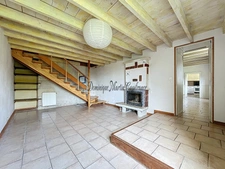  RUILLE SUR LOIR (72), maison 189m²- 7 pièces- terrains de 2845m²- garage- dépendances- puits