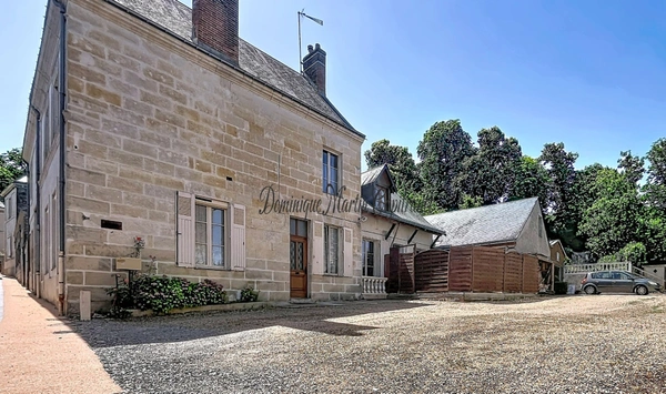  BEAUMONT SUR DEME (72)-EXCLUSIVITÉ – Maison de caractère 181 m² – Atelier 78 m² – 5 chambres