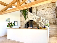 Entre Uzès et Nîmes – Mas de caractère 360 m², piscine, 1,7 ha et vignes  Maison à vendre 9 pièces  (30)