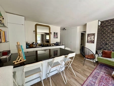 Paris 19e – Laumière – Lumineux 2 pièces de 41 m² au calme sur jardin