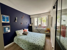Paris 19e – Laumière – Lumineux 2 pièces de 41 m² au calme sur jardin